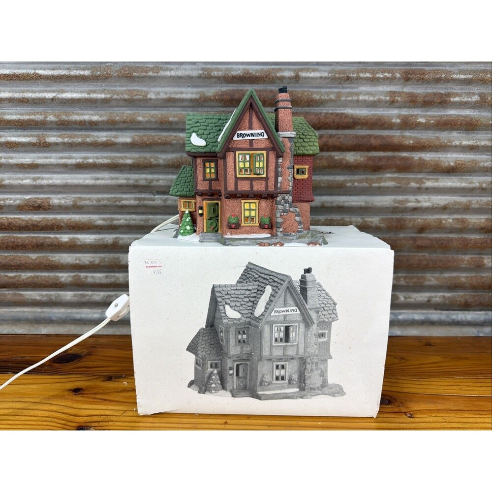 Dept 56 Heritage Village - Browning Cottage - Dickens Village Series #5824-6